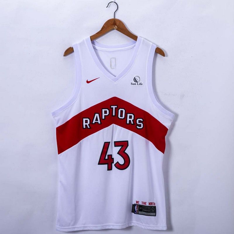 Men Toronto Raptors #43 Siakam White 2021 Nike Game NBA Jersey